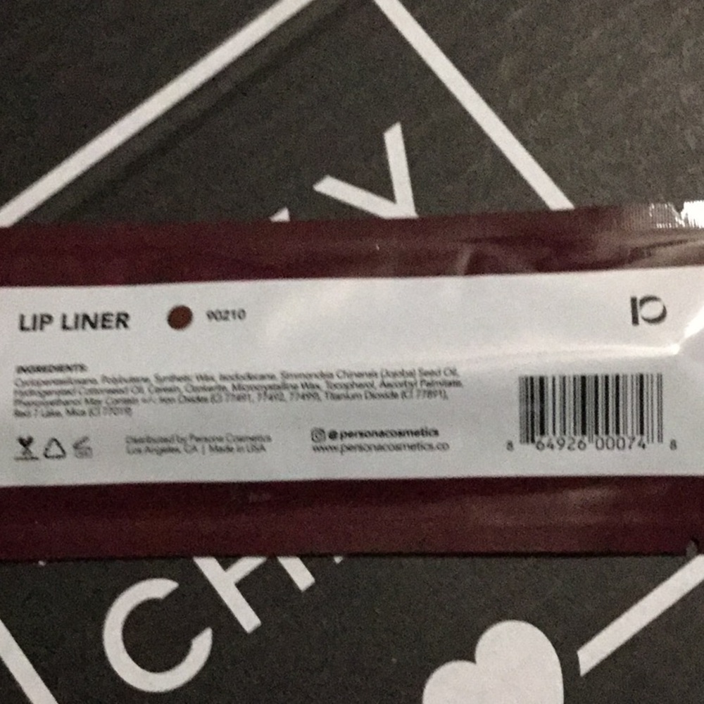 Persona Cosmetics Lip Liner New/Never opened